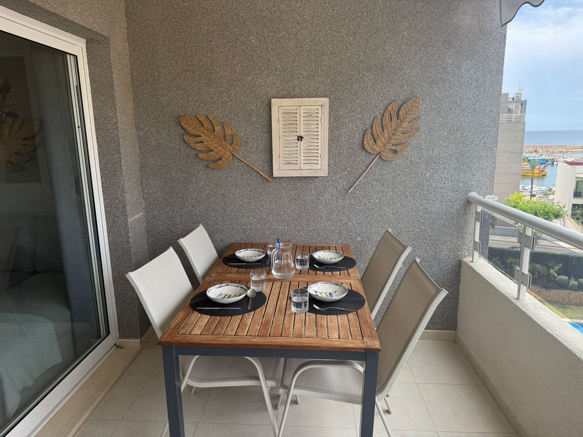 Balkon eettafel